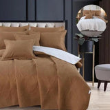 لحاف وتين 4 قطعة مضغوط صيفي نفر ونص