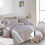 مفرش صيفي نفر ونص وجهين 4 قطع - تيفال