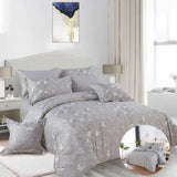 مفرش صيفي نفر ونص وجهين 4 قطع - تيفال