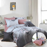 مفرش صيفي نفر ونص وجهين 4 قطع - تيفال