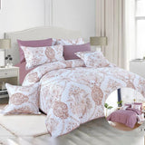 مفرش صيفي نفر ونص وجهين 4 قطع - تيفال