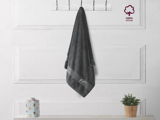 منشفة حمام وسط قطن بامبو 70×140 سم