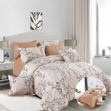 مفرش صيفي نفر ونص وجهين 4 قطع - تيفال