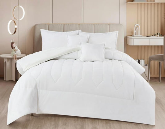 مفرش نجمة مخمل فرو شتوي – 6 قطع – نفرين